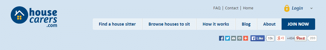 An image of house sitting website, an easy way to travel for cheap. 