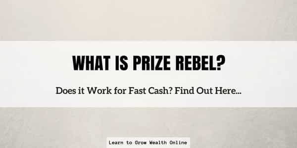 what is prize rebel scam review image