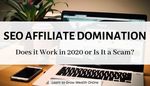 Cover image for SEO Affiliate Domination review.